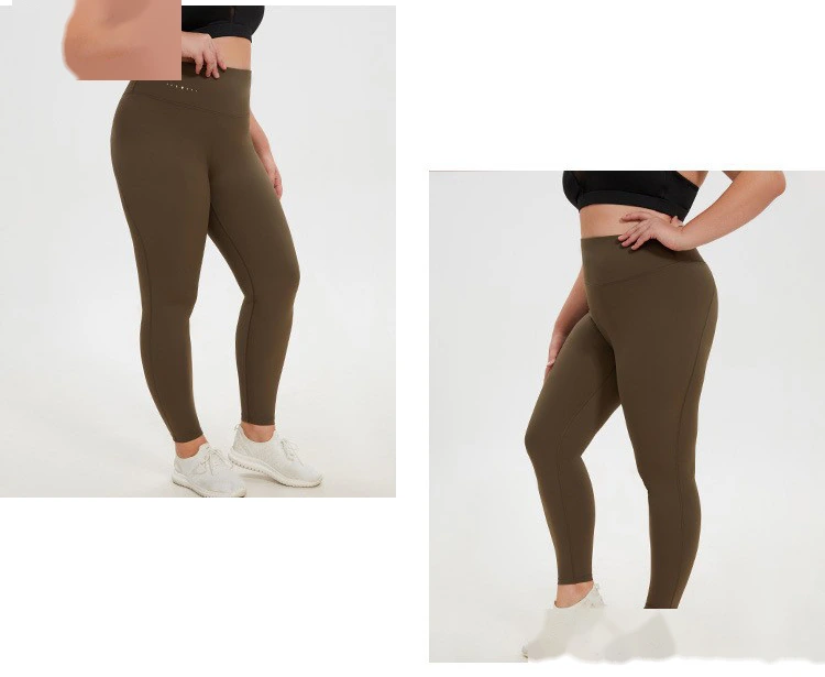 Customized plus-size fitness yoga pants for women running tight yoga pants detail