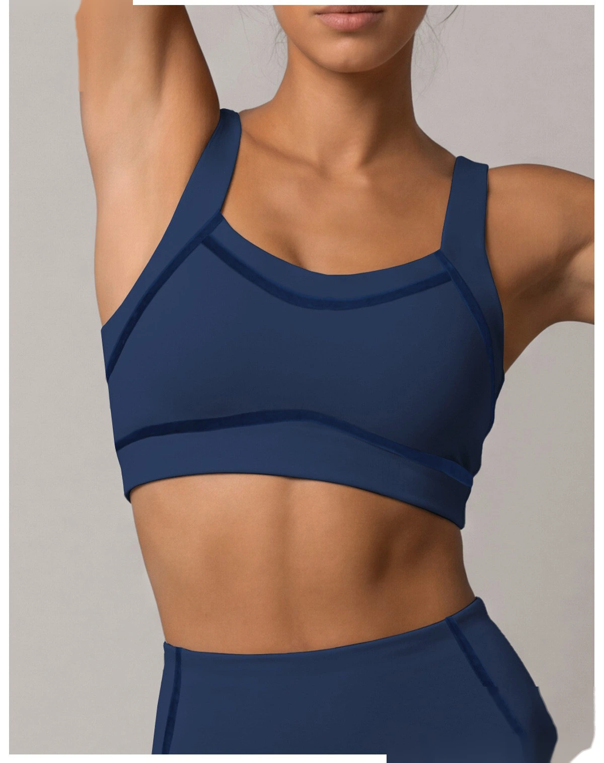 High Elastic Push Up Sports Vest, Shockproof Workout Bra for Yoga Running Daily Outdoor Wear detail