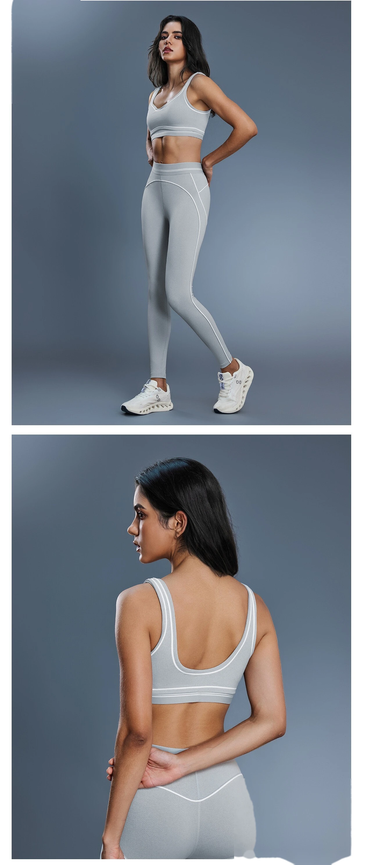 Custom High-Support Sports Bra for Women - Back-Flattering, Skin-Like Softness, Ideal for Fitness & Yoga detail