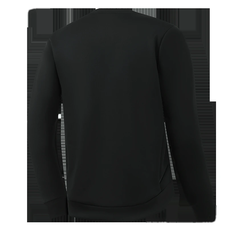 Autumn and winter new round neck men's long-sleeved outdoor sweater casual sports shirt Joker warm T-shirt detail