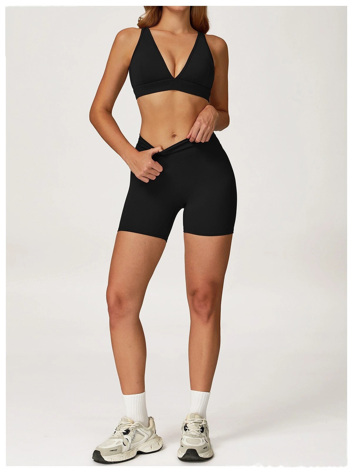 Customized yoga bra generous beauty back quick-drying exercise running fitness underwear. detail