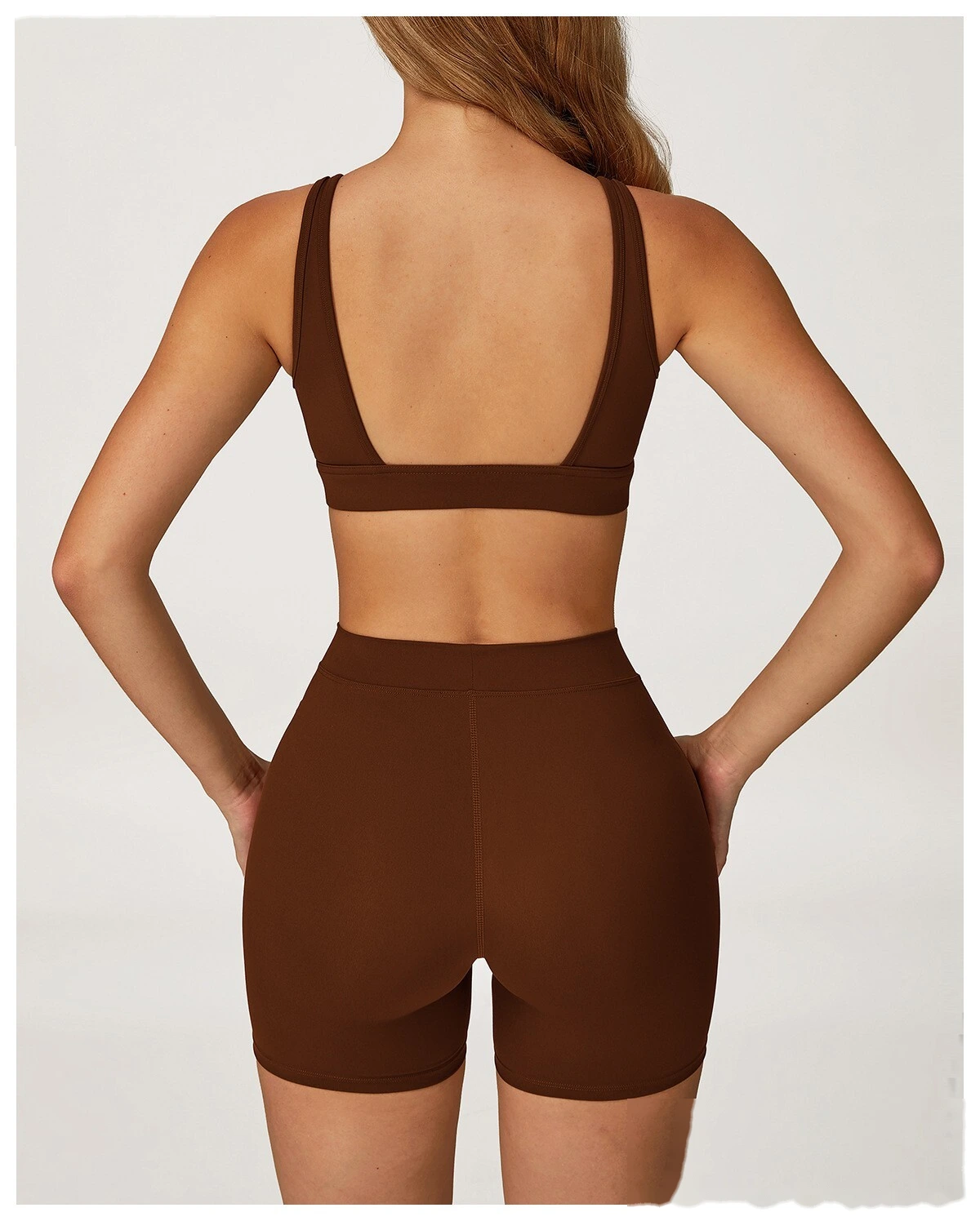 Customized yoga bra generous beauty back quick-drying exercise running fitness underwear. detail