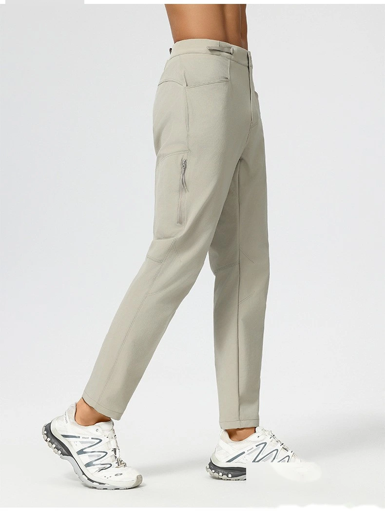 Men's ultra-light windproof pants outdoor running quick-drying exercise self-cultivation functional pants detail