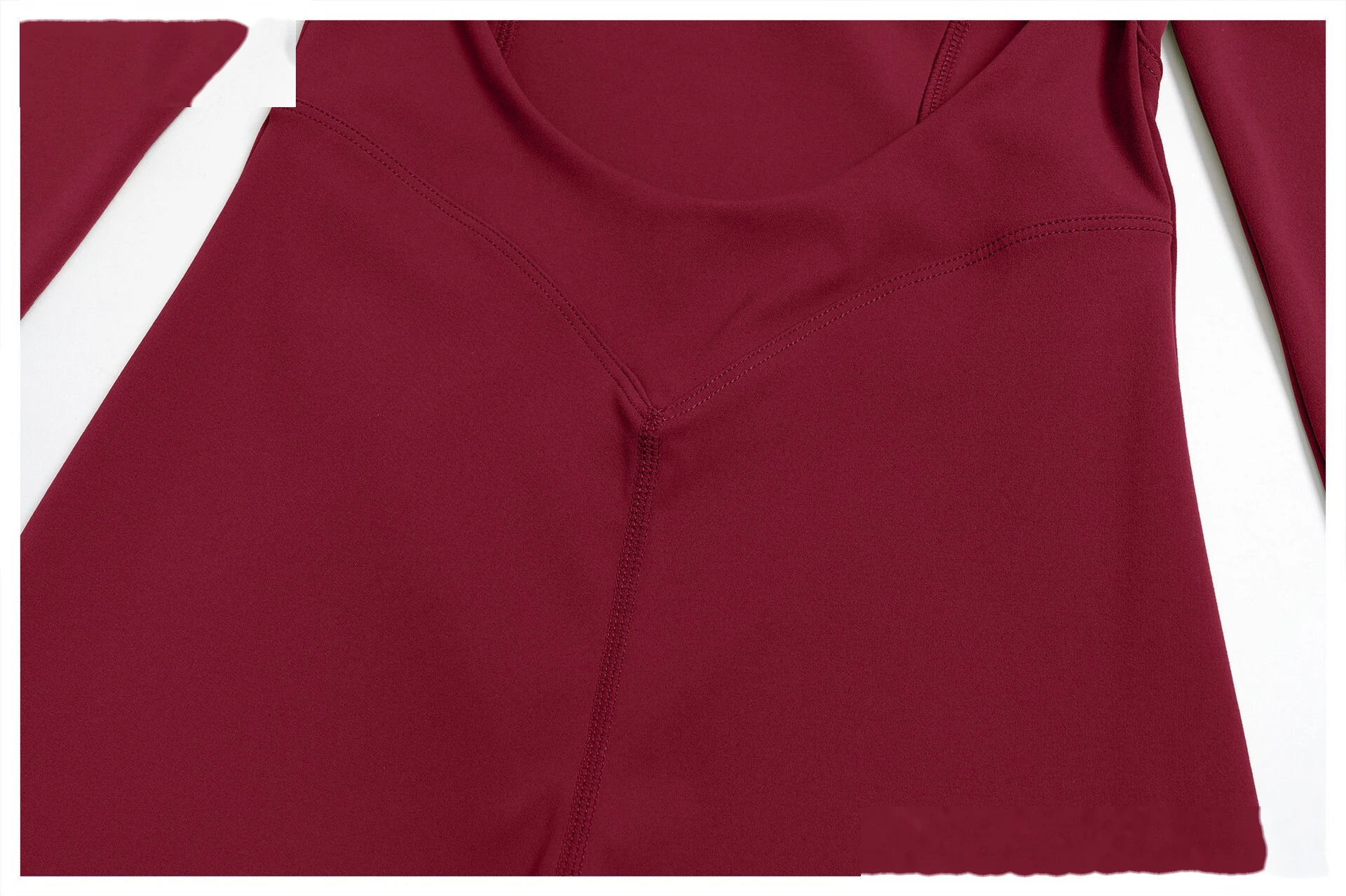 Women's Custom Hollow Out Open Back Tight Fitness Onesie - Long Sleeve Yoga Suit for Outdoor Running & Gym detail