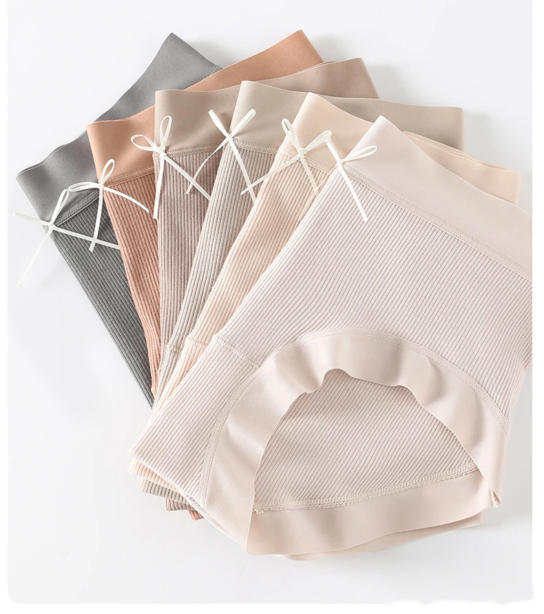 Quality Custom-made ladies underwear antibacterial cotton briefs with inner files. Manufacturer detail