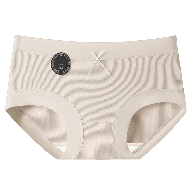 Quality Custom-made ladies underwear antibacterial cotton briefs with inner files. Manufacturer detail