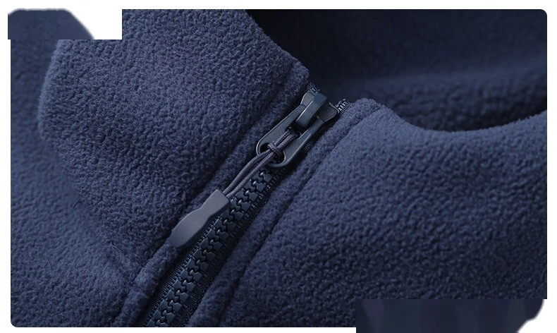 Customizable Men's New Autumn Jacket | Hooded Zipper, Fleece Warmth, Ideal for Outdoor Hiking detail