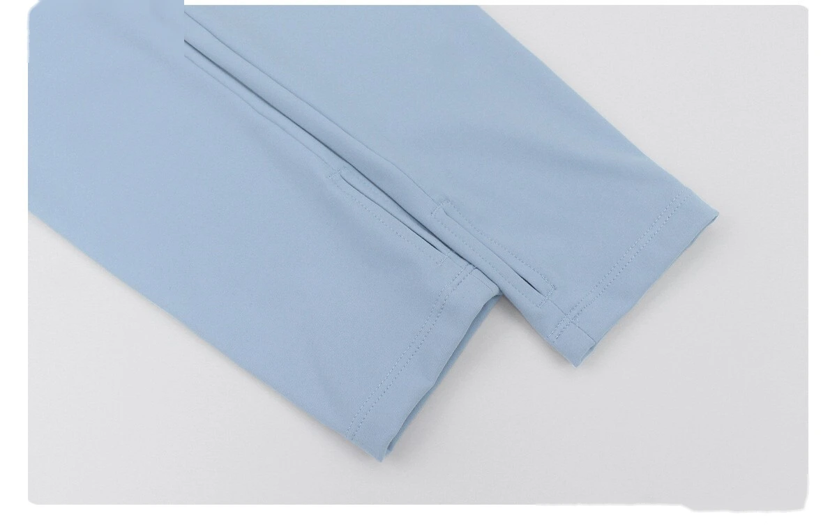 Yoga clothing, Pilates training, fitness top, morning running, quick-drying sports, color-block long-sleeve jacket detail