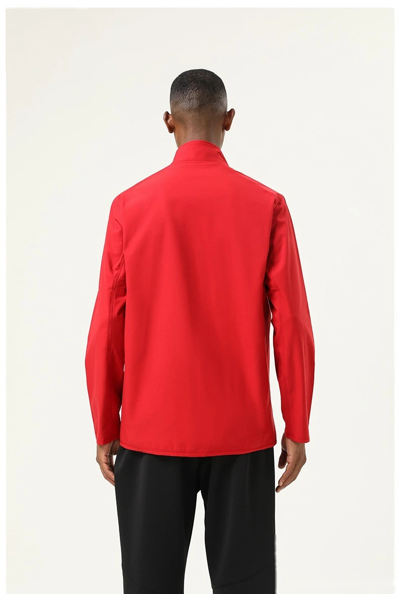 Customized jacket sports coat casual windproof and splash-proof outdoor thick jacket coat male detail