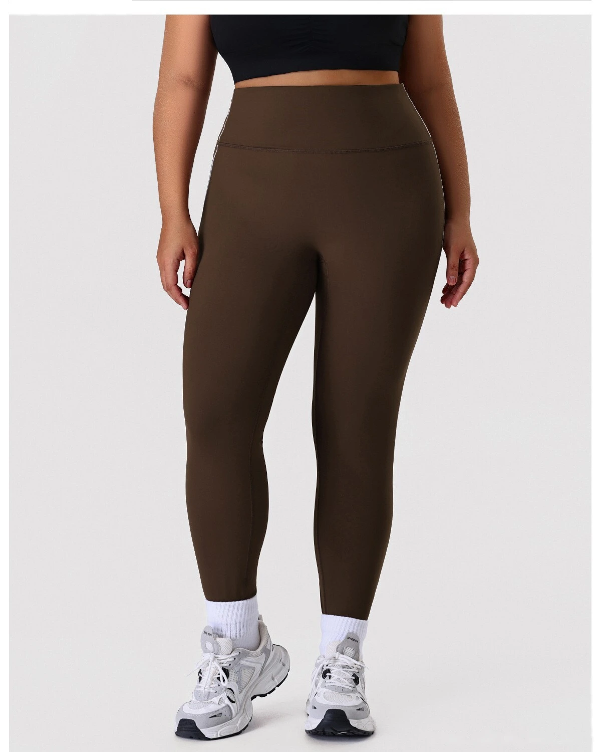 Custom Plus Size Yoga Pants Set - High-Elastic Tight Slimming Running Fitness Leggings & Activewear detail
