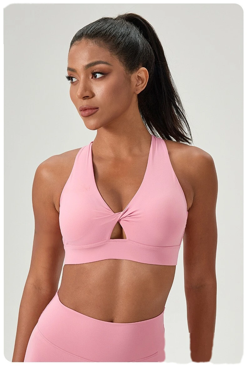 Custom EU/US Style Yoga Bra | Removable Pads, Quick-Dry, Buckle Design, Shockproof for Running & Fitness detail