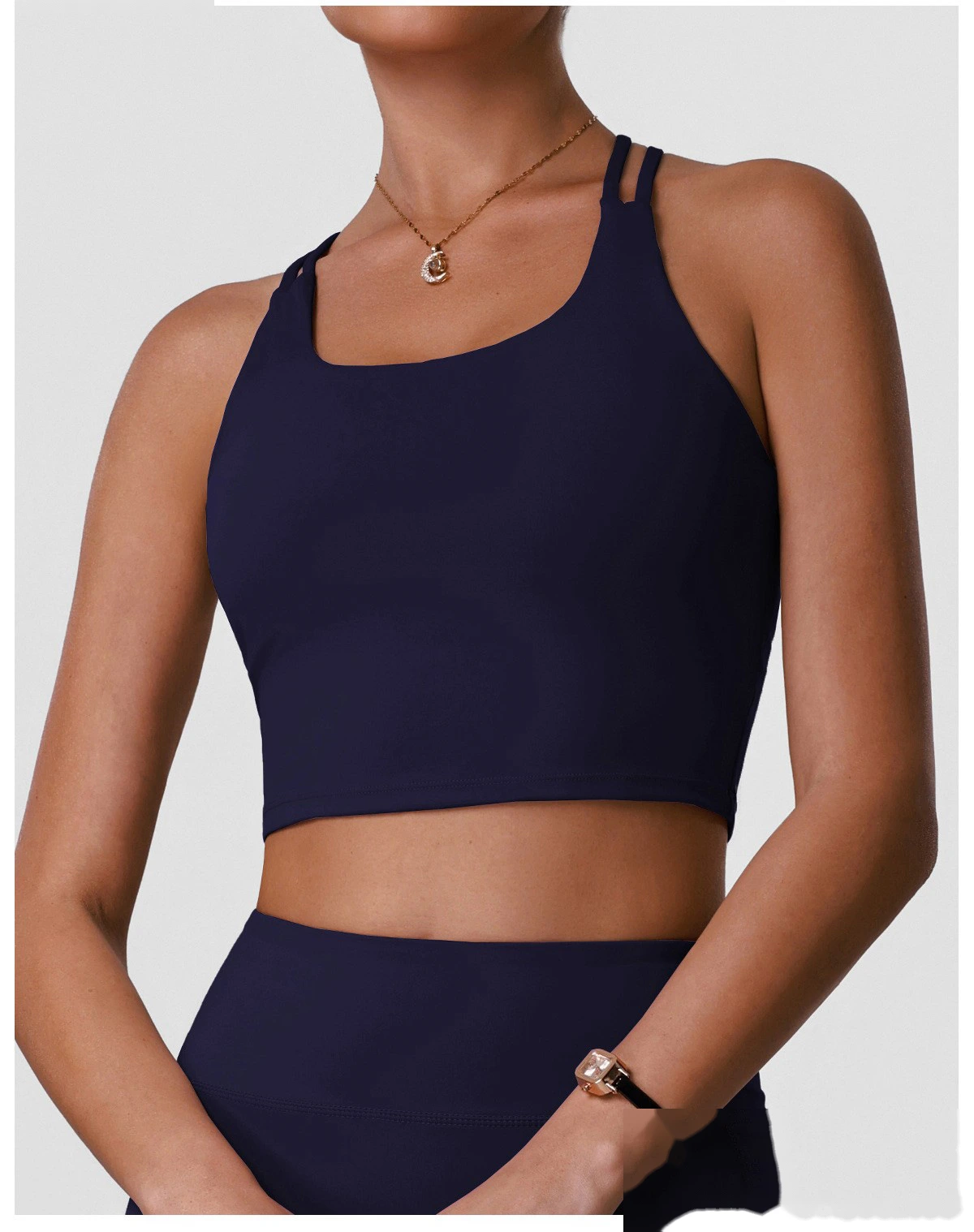 Women’s Beauty Back Shockproof Sports Bra with Pads Custom Fitness Gym Workout Running Underwear detail