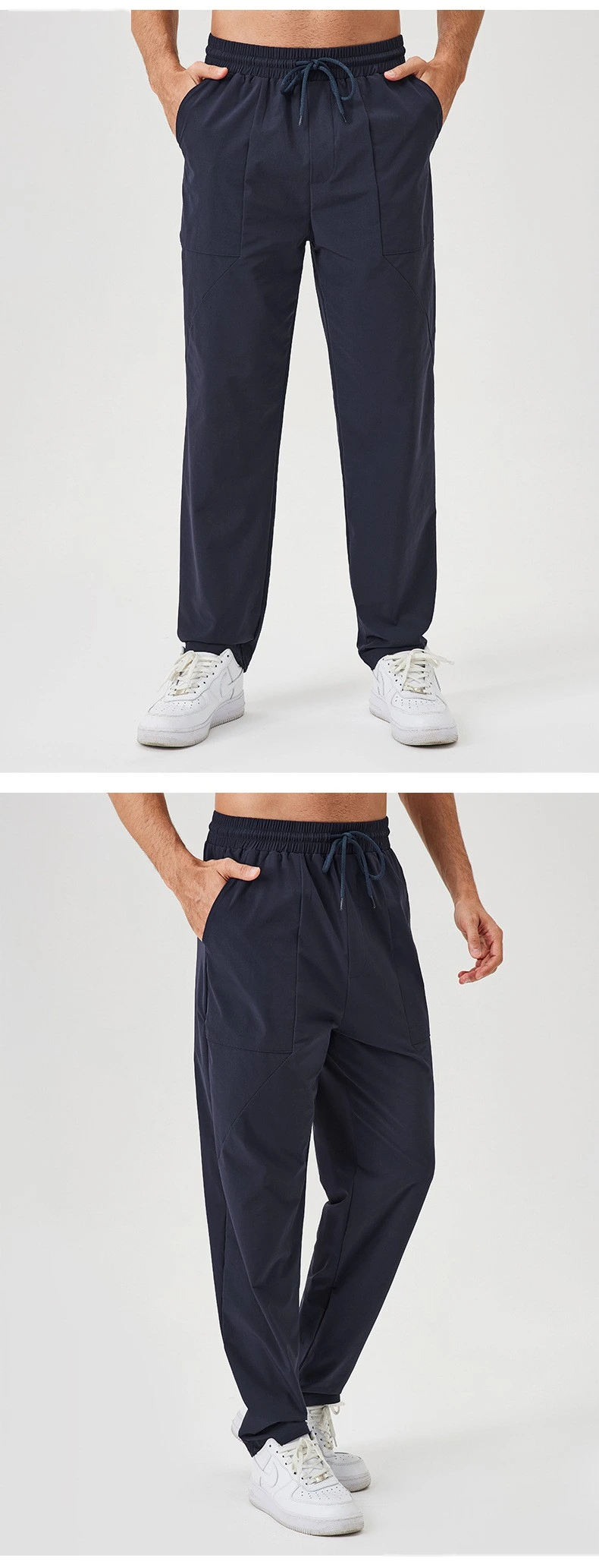 Customized men's outdoor breathable quick-drying loose leisure sports pants hiking hiking pants From China detail