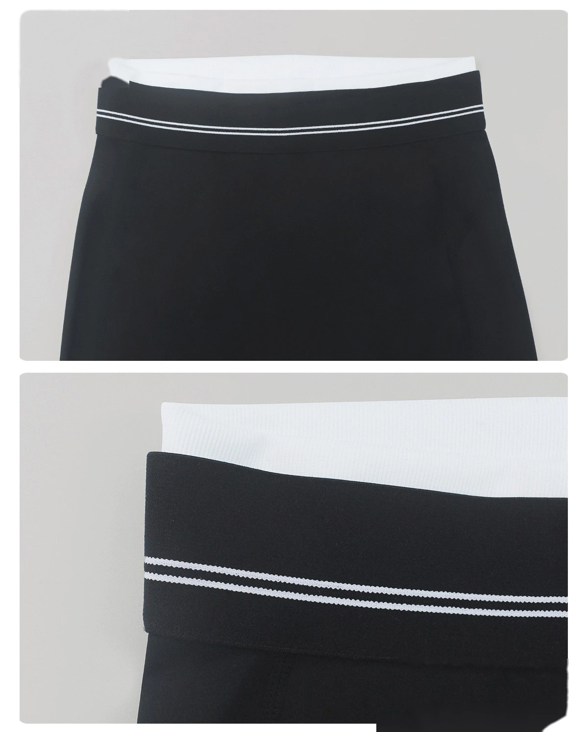 Women's Customizable Naked - Feeling Yoga Pants - High-Waisted Color Block Butt-Lifting Slim-Fit Workout Leggings detail