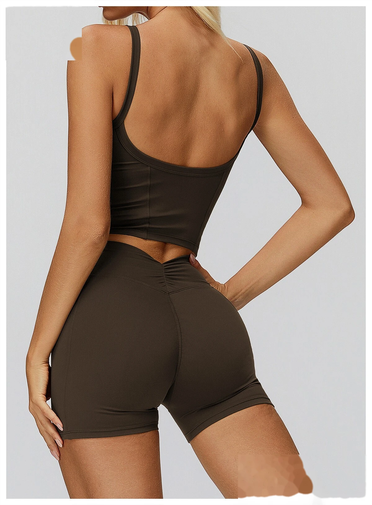 Customizable Yoga Vest for Women | Minimalist Style, Beauty Back Double Straps, Suitable for Sports & Running detail
