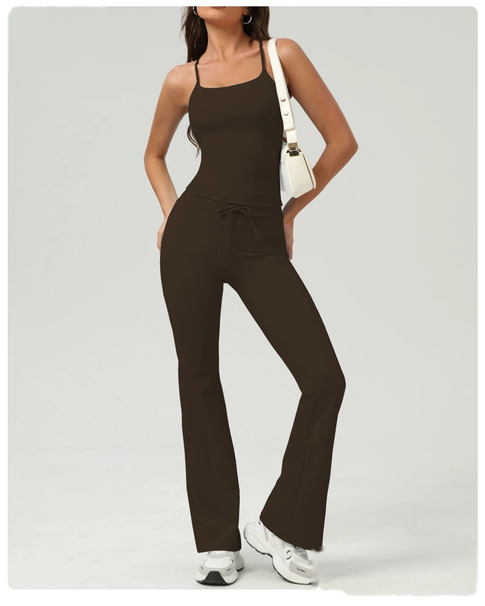 Beautiful back cross yoga jacket vest sports fitness clothes jacket running yoga clothes jacket vest detail
