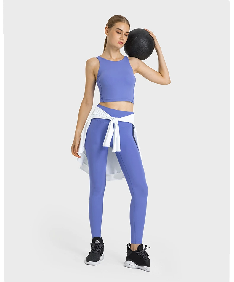Women high waist leggings tummy control high stretch yoga pants detail