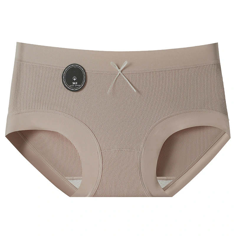 Quality Custom-made ladies underwear antibacterial cotton briefs with inner files. Manufacturer detail