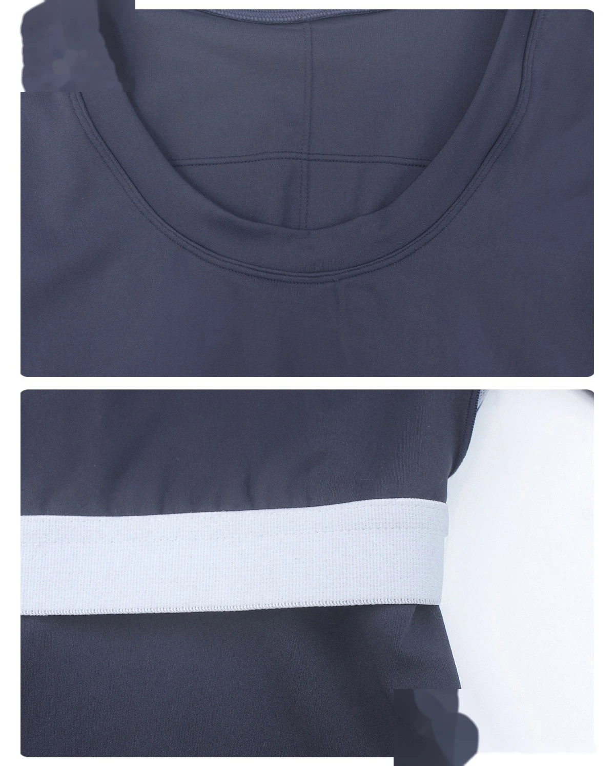 Customized new yoga sports jacket backless sexy slim long-sleeved women's dance fitness suit with pad. detail
