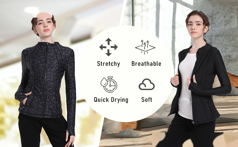 Autumn and winter new women's slim top sports casual jacket coat detail