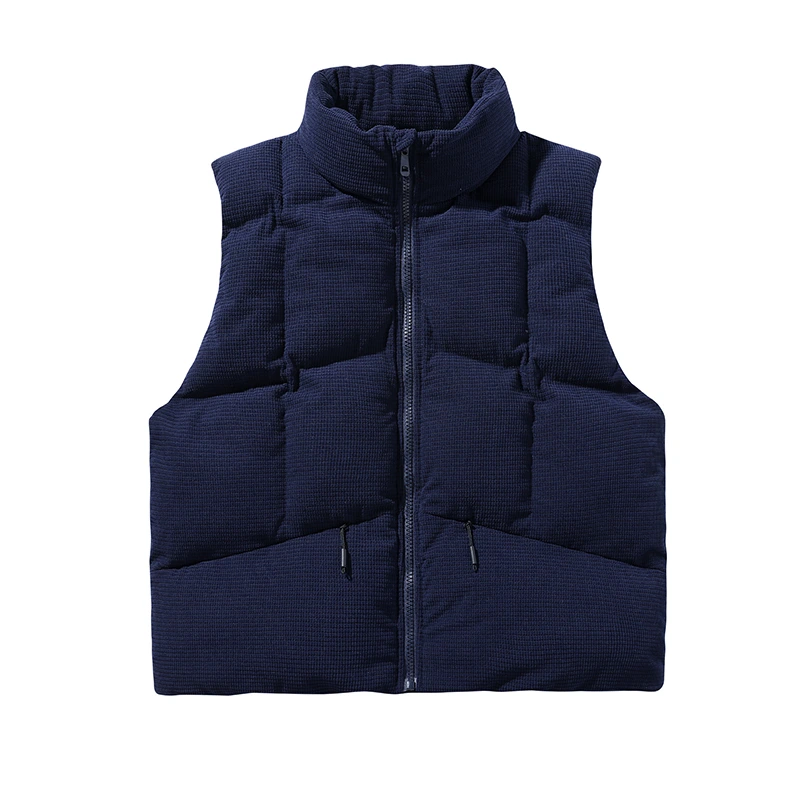 Customized fashion casual winter warm cotton vest vest for men and women detail