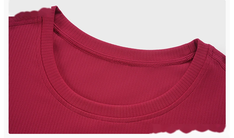 Quality Custom sports shirt sexy navel short yoga short sleeve T-shirt Manufacturer detail