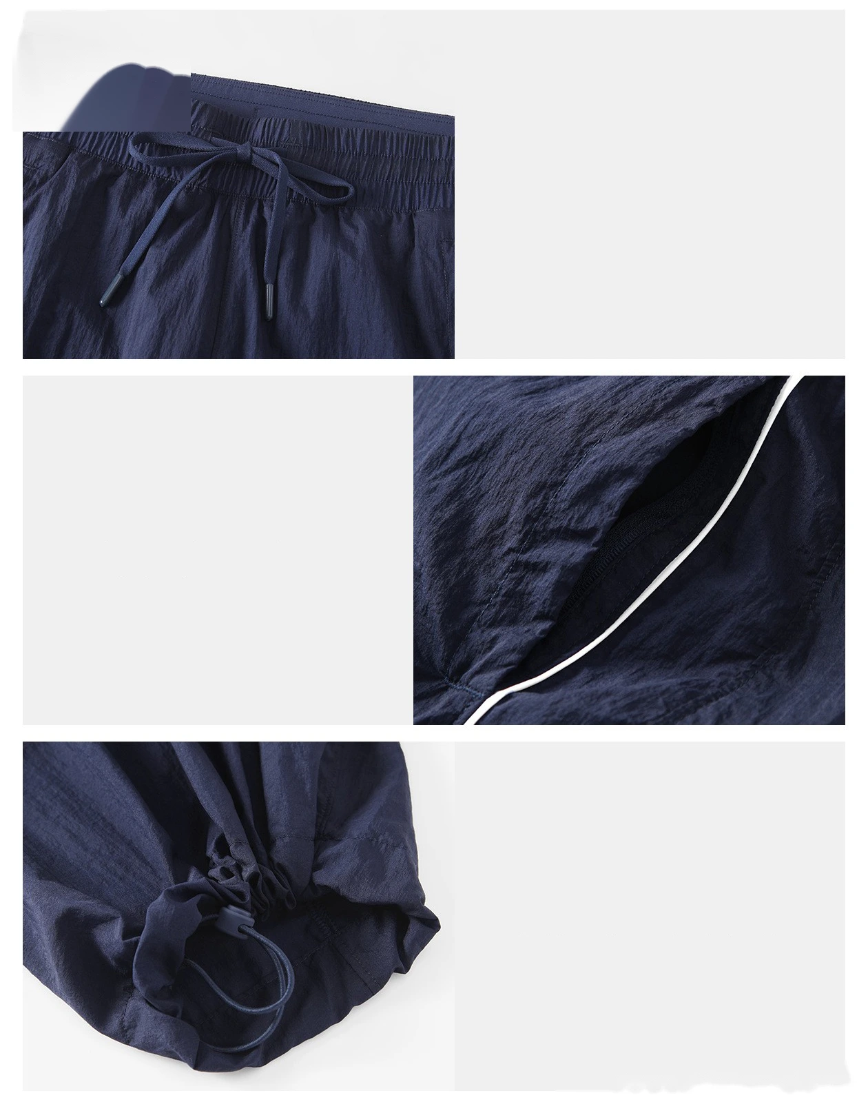 Custom Convertible Sweatpants - Women's Spring-Summer Loose Breathable Casual Sports Pants detail