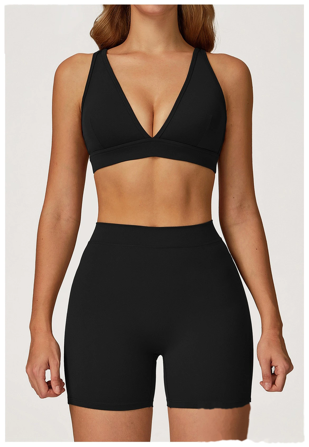 Customized yoga bra generous beauty back quick-drying exercise running fitness underwear. detail