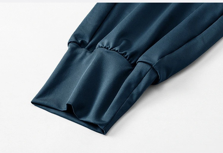 Custom sports pants women's running training yoga pants pocket leisure fitness leg pants detail