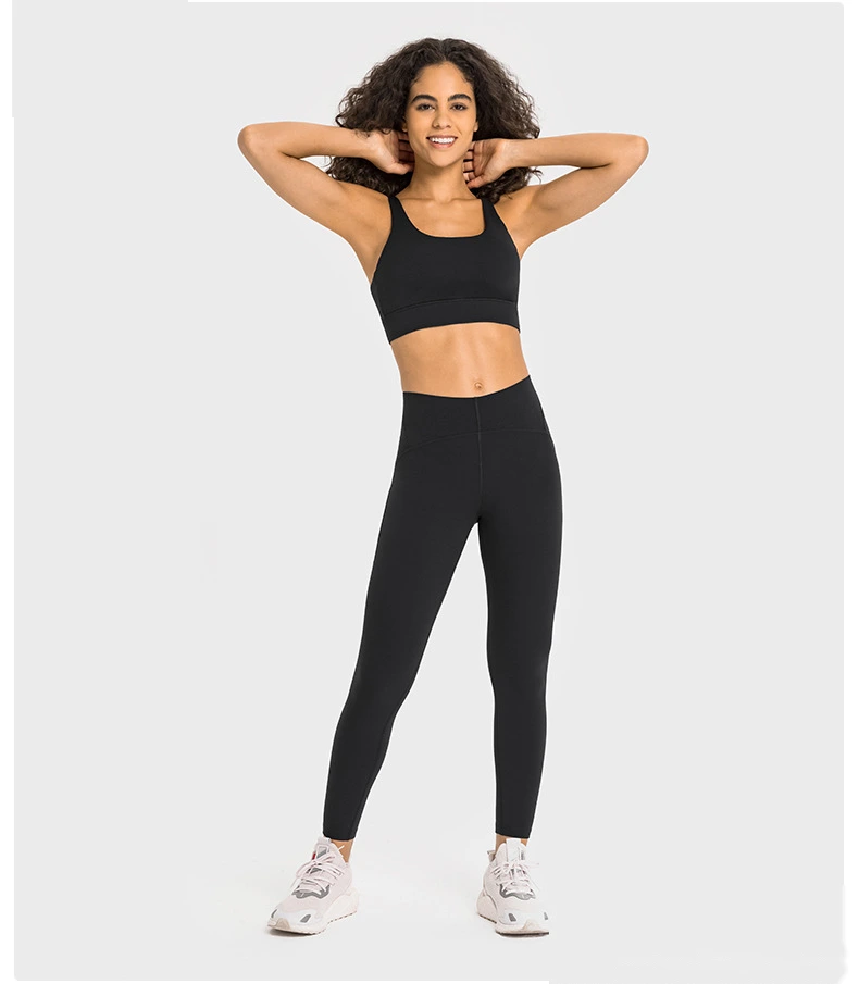 Custom-made V-back sports bra shockproof sports bra female detail