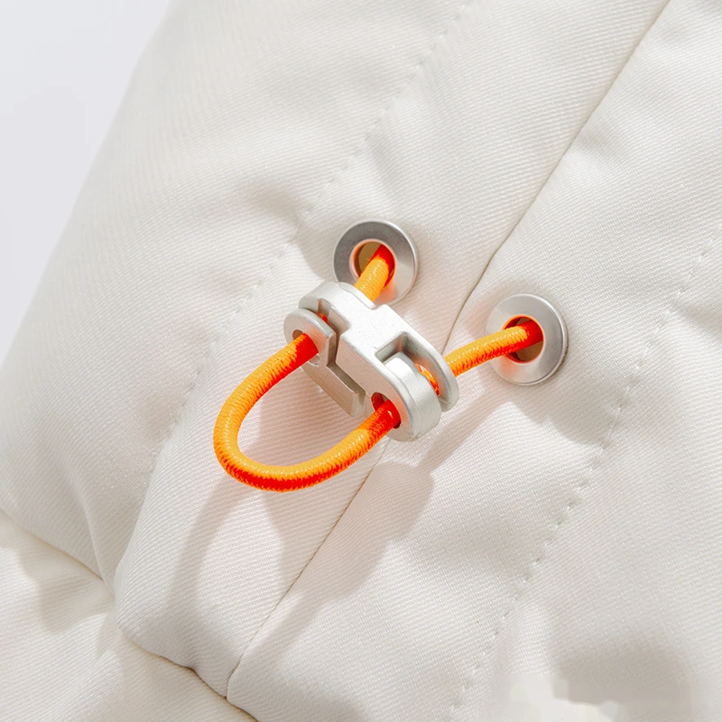 Customize winter men's and women's fashion warm windproof cotton-padded down jacket. detail