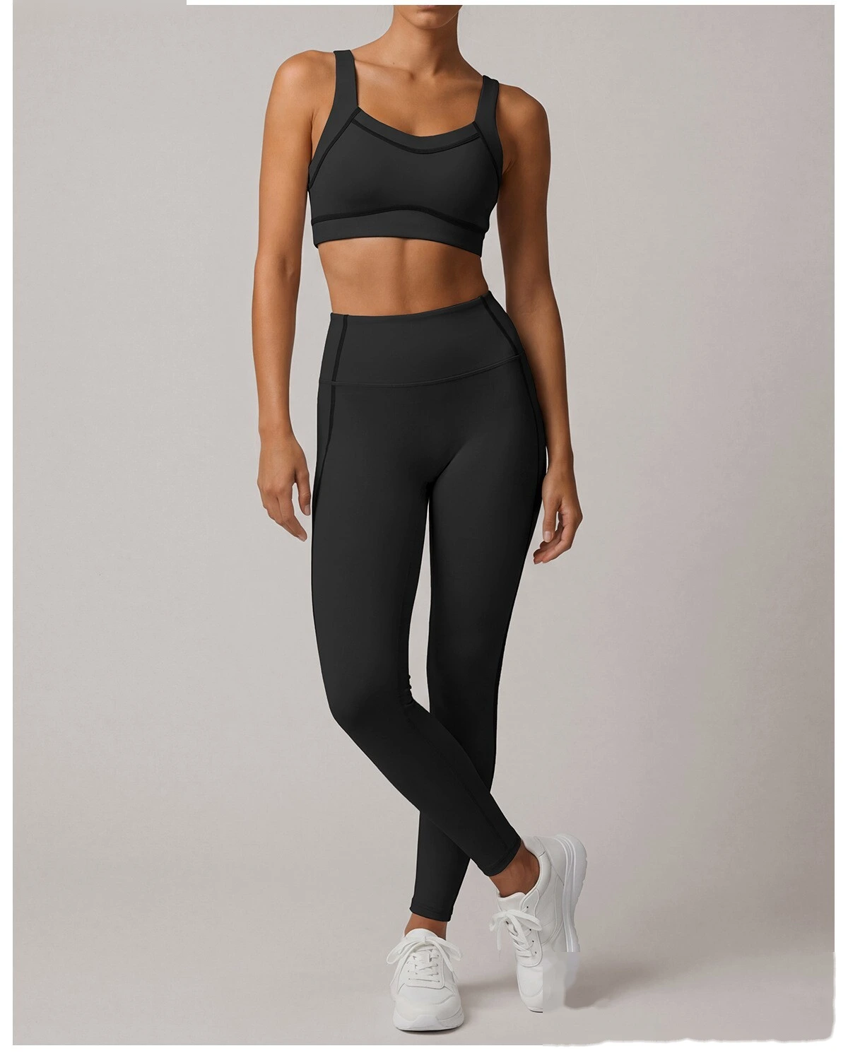High Elastic Push Up Sports Vest, Shockproof Workout Bra for Yoga Running Daily Outdoor Wear detail
