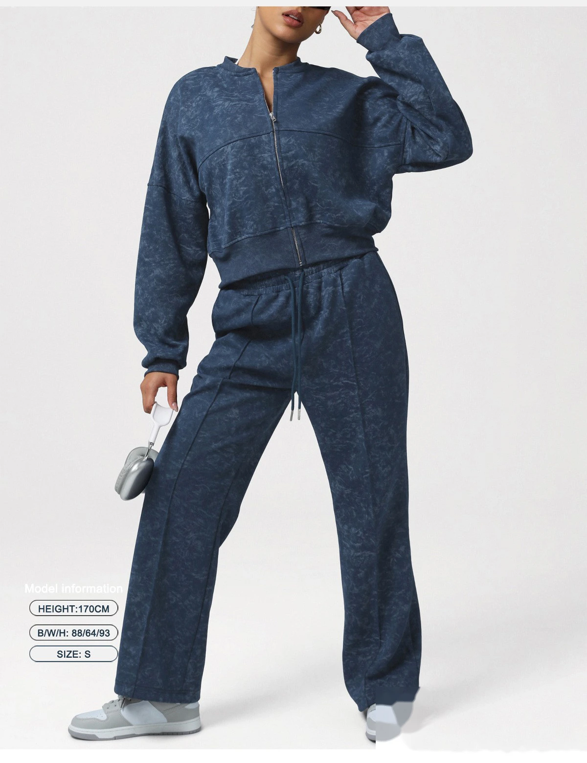 Custom Women's EU-US Print Sport Cardigan | Winter New Zip Stand-Collar, Running & Fitness detail