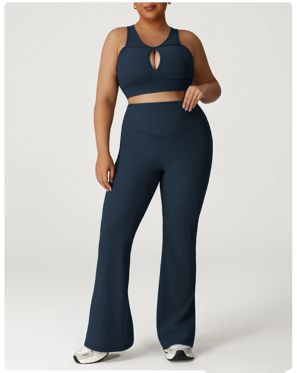 Customized plus size sports bra yoga bra gathers sexy beauty back running fitness vest women. detail