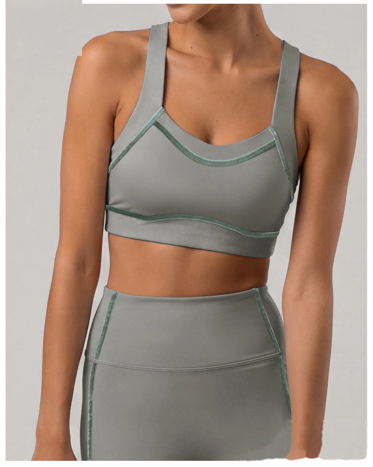 High Elastic Push Up Sports Vest, Shockproof Workout Bra for Yoga Running Daily Outdoor Wear detail