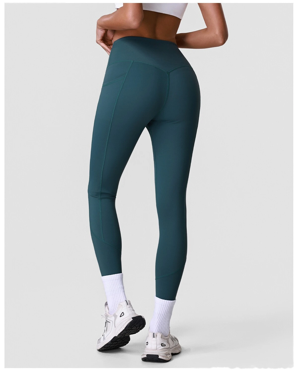 Women’s Camisole Tank Top & High Waist Leggings Set Quick Dry Butt Lifting Slim Fit Yoga Gym Fitness Workout Suit detail