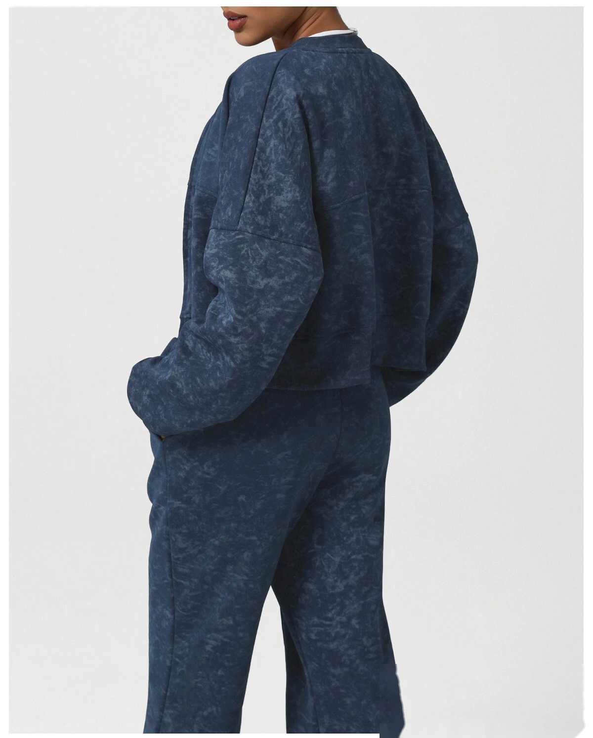 Custom Women's EU-US Print Sport Cardigan | Winter New Zip Stand-Collar, Running & Fitness detail