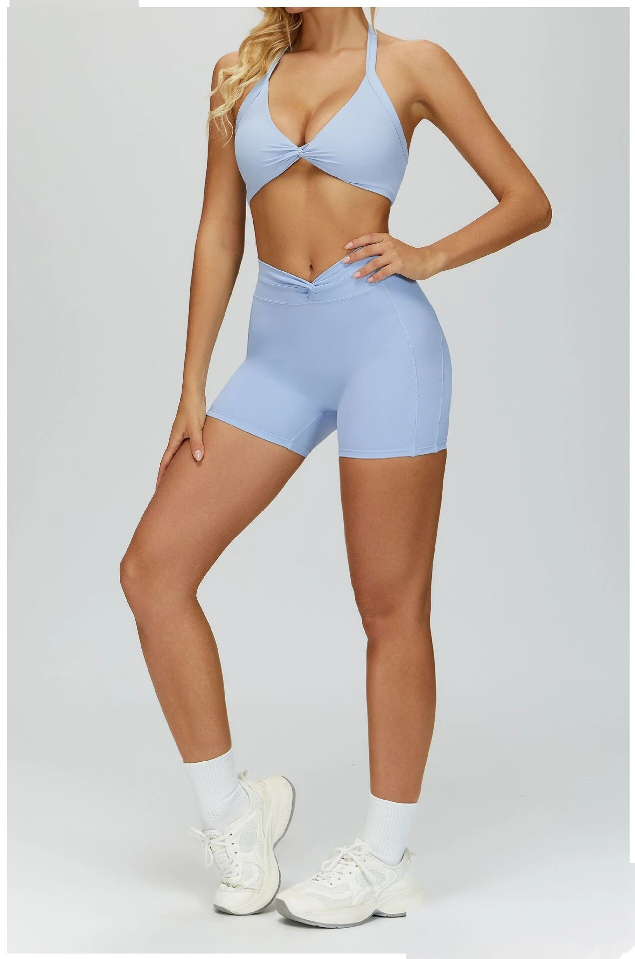 Custom Soft Comfortable Halter Yoga Bra - Sexy Back Tight Fashion Sports Running Fitness Underwear detail