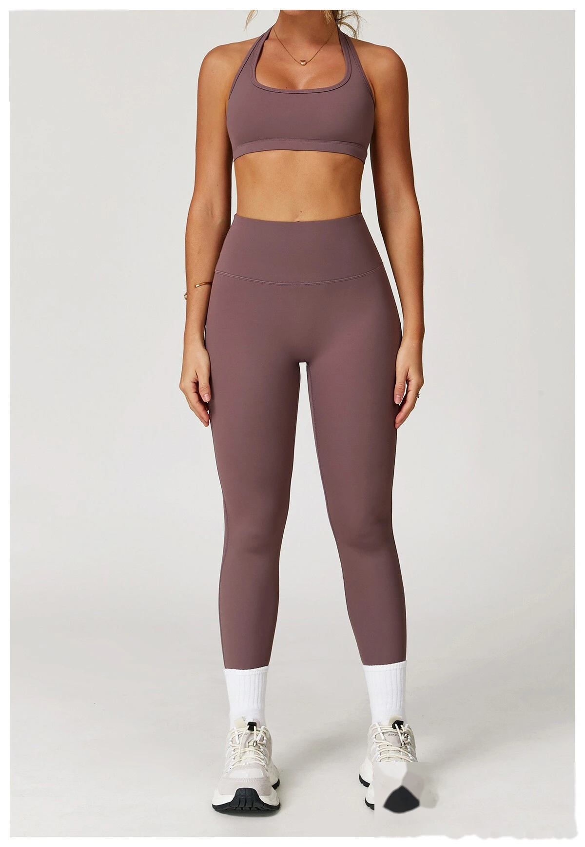 Customized beauty back yoga bra quick-drying sports bra running fitness bra detail