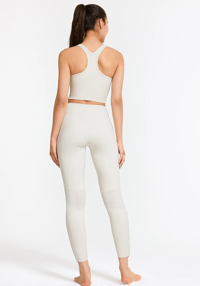 Womens soft tummy control sliming yoga pants high waist leggings detail