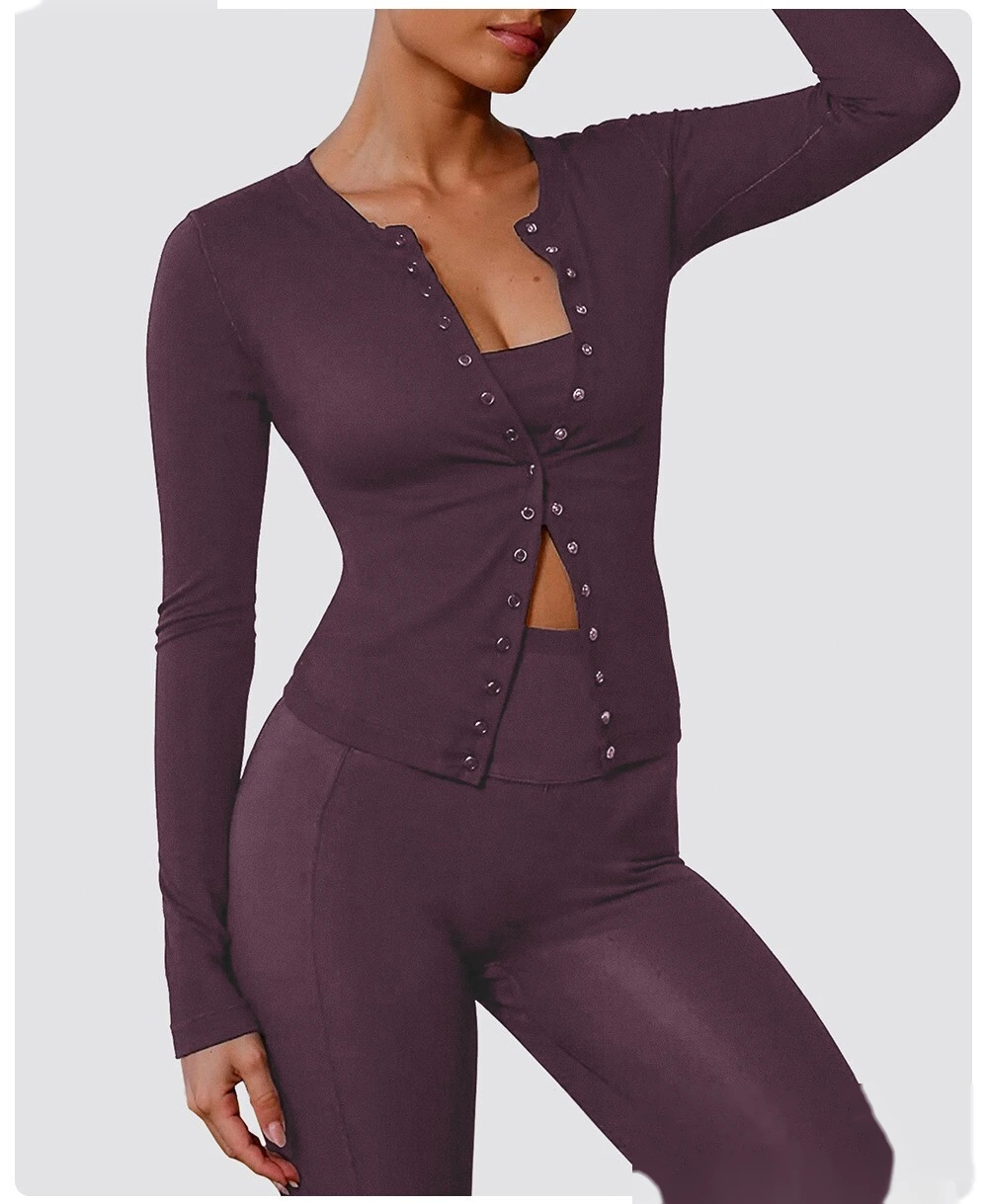 Customized ultra-thin sports long-sleeved T-shirt female high elastic slim yoga fitness coat female detail