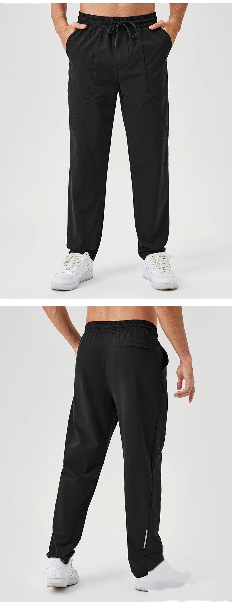 Customized men's outdoor breathable quick-drying loose leisure sports pants hiking hiking pants From China detail