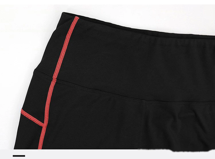 Customized autumn and winter ladies plus velvet sports pants running yoga fitness pants high waist tights detail