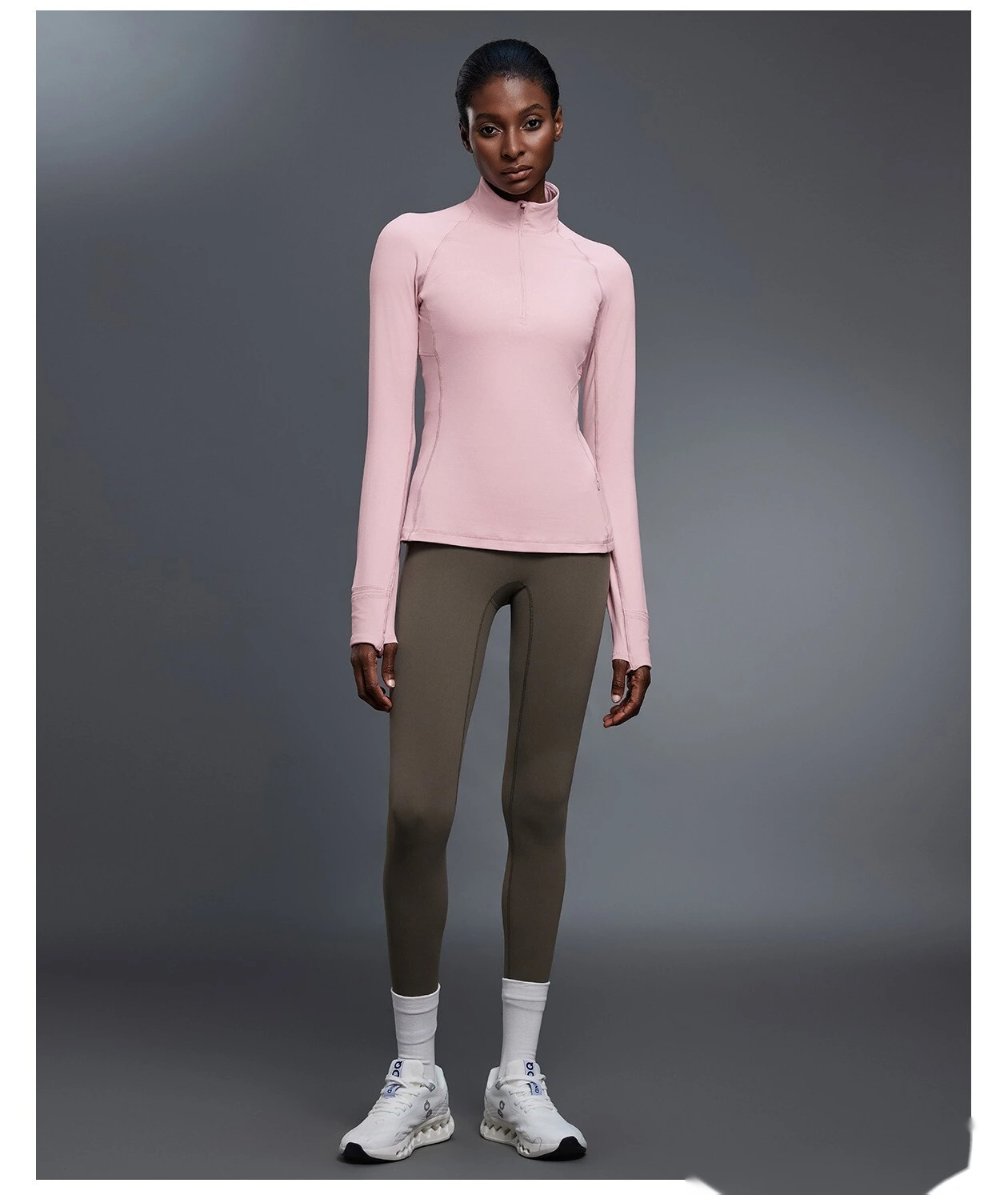 Customize autumn long-sleeved yoga clothes, slim fitness tops and running T-shirts. detail