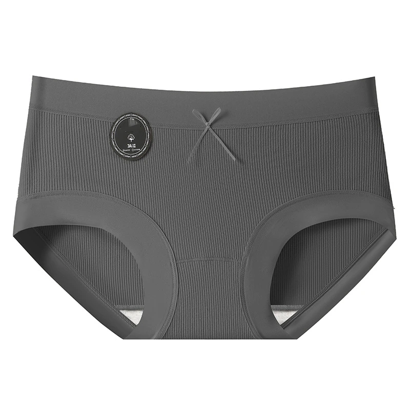 Quality Custom-made ladies underwear antibacterial cotton briefs with inner files. Manufacturer detail