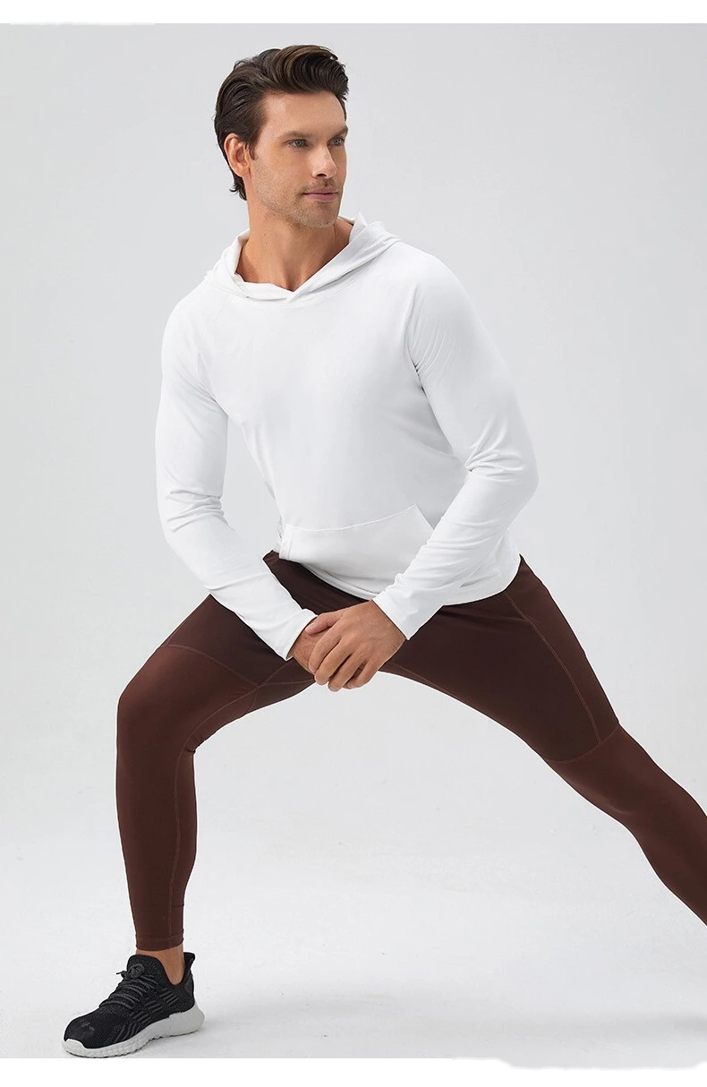 Customizable Men's Nylon Sport Pants | Quick-Dry Breathable, Zipper Pockets, Tight Calf for Fitness detail