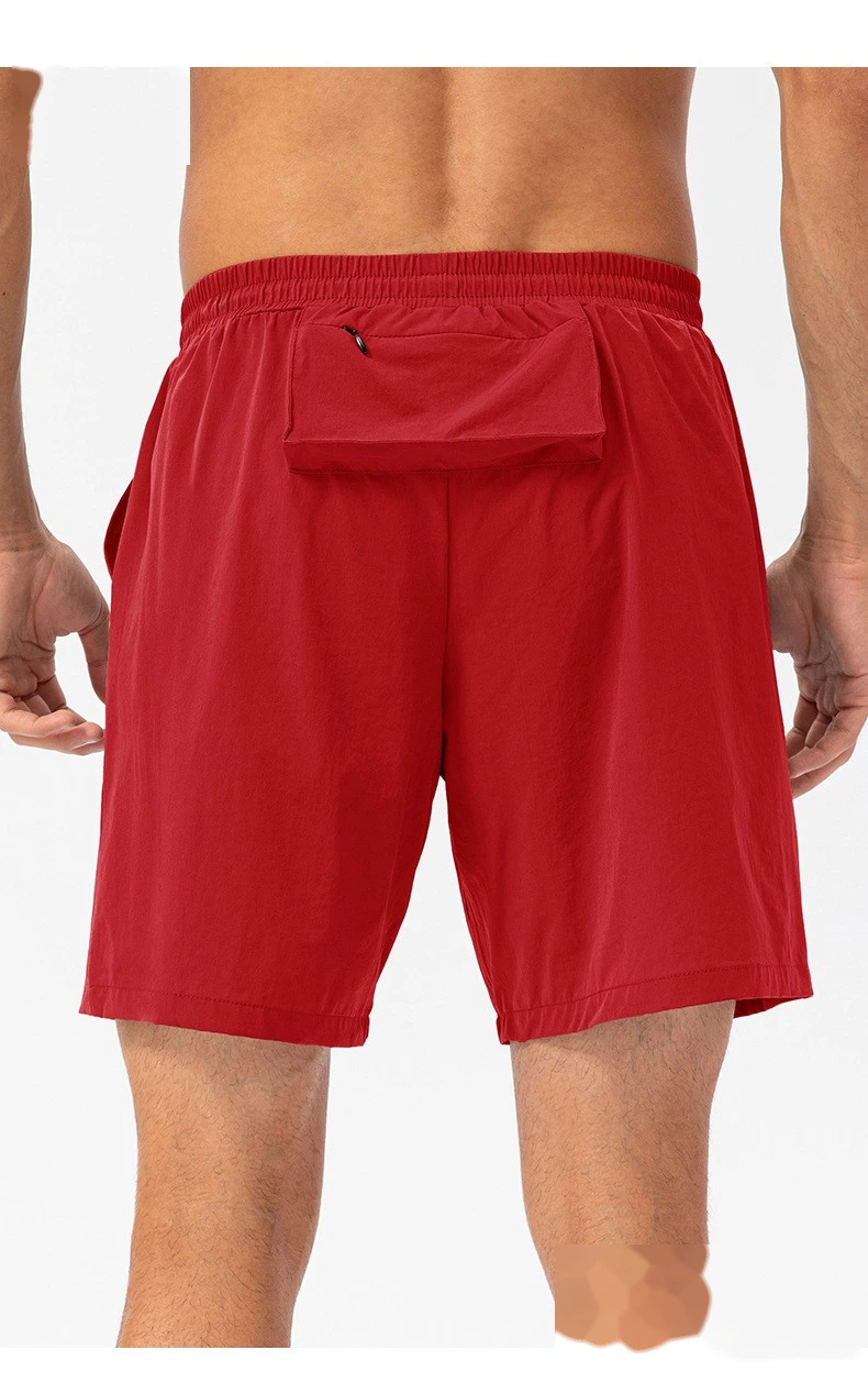 Customized men's summer loose running fitness shorts light and breathable quick-drying leisure sports pants. detail