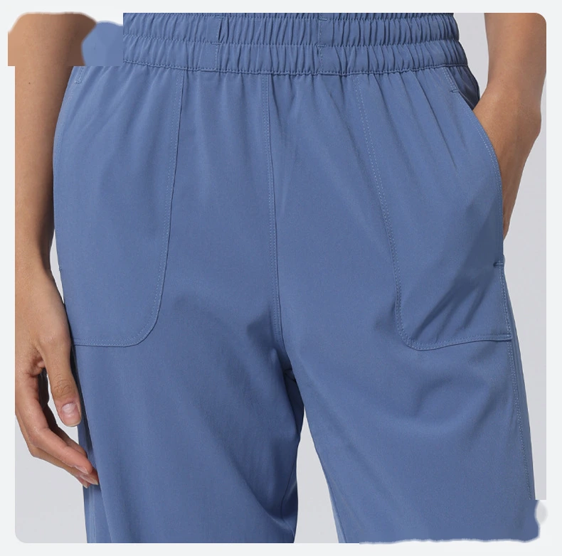 Customize summer ladies' slim and comfortable pants for sports, fitness, running and yoga. detail