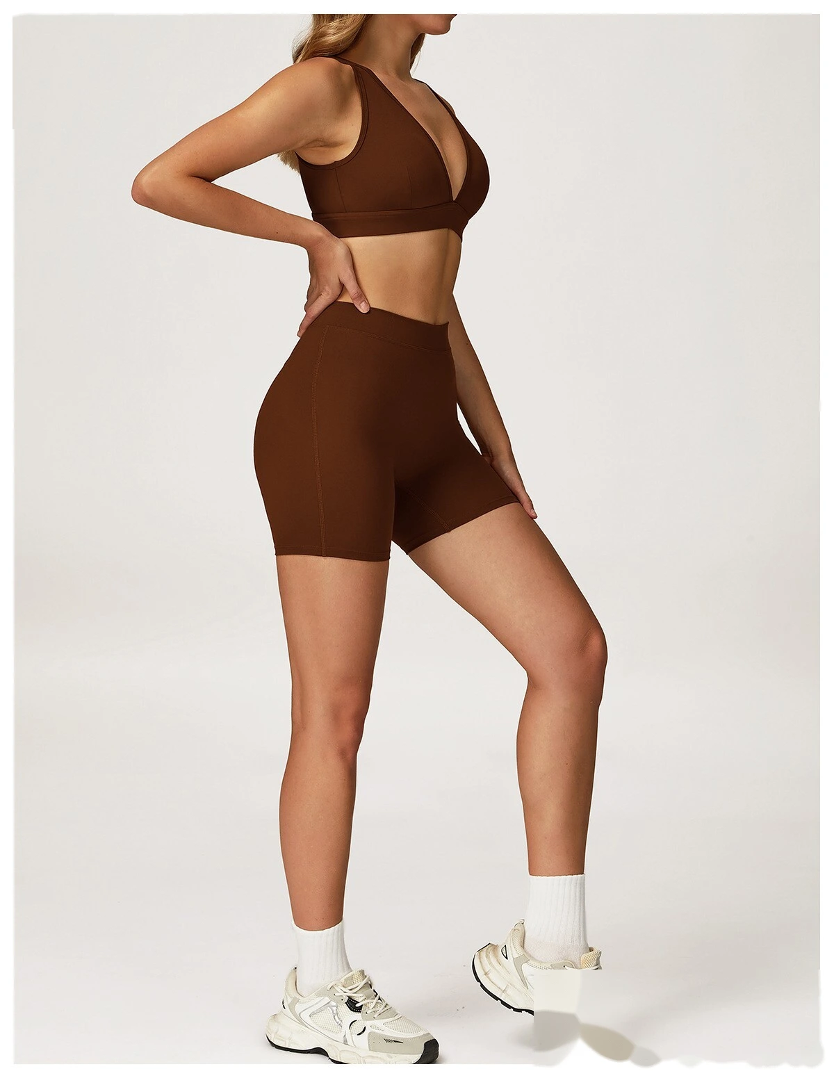 Customized yoga bra generous beauty back quick-drying exercise running fitness underwear. detail