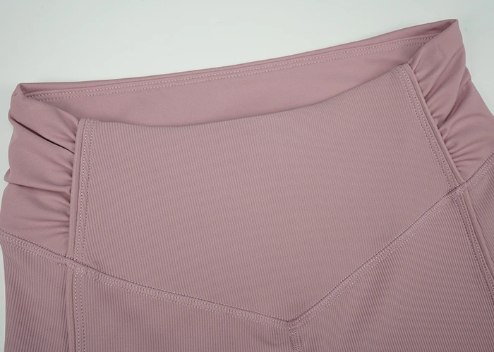 Womens soft tummy control sliming yoga pants high waist leggings detail